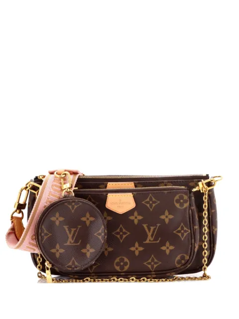 Louis Vuitton Pre-Owned Multi Pochette Accessoires Monogram Canvas crossbody bag Brown 0M1S9BVK1EHTB0VO