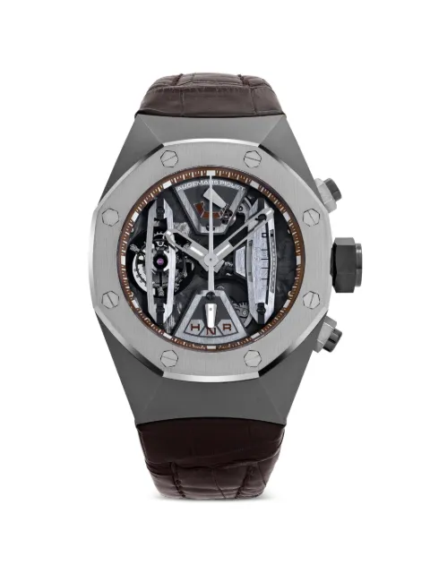 Audemars Piguet pre owned Royal Oak Concept Flying Tourbillon GMT 44mm watch Black 26223TIOOD099CR01