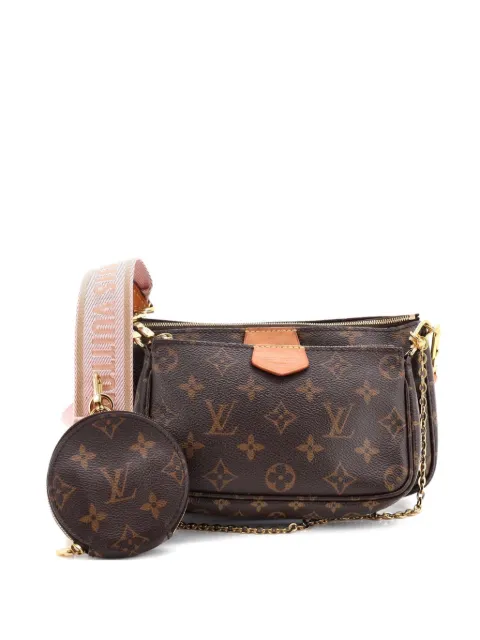 Louis Vuitton Pre-Owned Multi Pochette Accessoires Monogram Canvas crossbody bag Brown 3Y28ECL96Y8CZV9V
