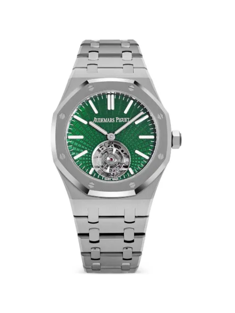 Audemars Piguet pre owned 2021 Royal Oak 41mm watch Green 26534TIOO1220TI01