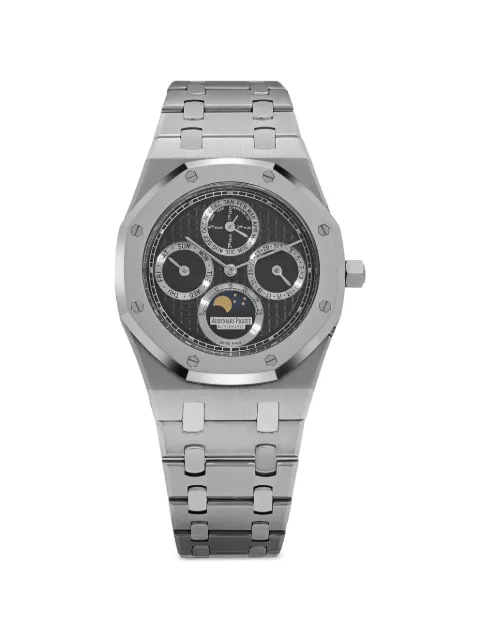 Audemars Piguet pre owned Royal Oak Perpetual Calendar 39mm watch Black 25820SPO0944SP01