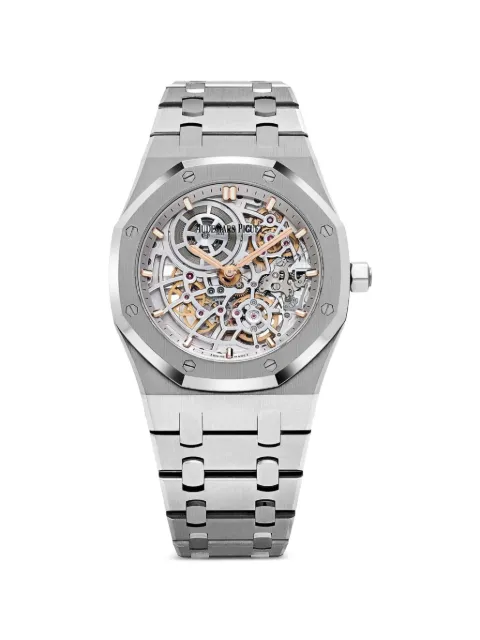 Audemars Piguet pre owned 2022 Royal Oak 39mm watch Silver 16204STOO1240ST01