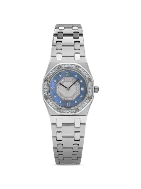 Audemars Piguet pre owned 2002 Royal Oak 25mm watch Blue 67371BC093