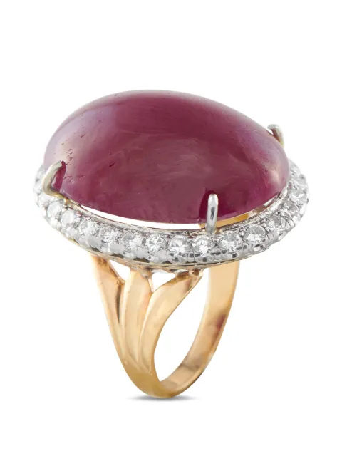 LB Exclusive ruby and diamond ring Gold MF07012726