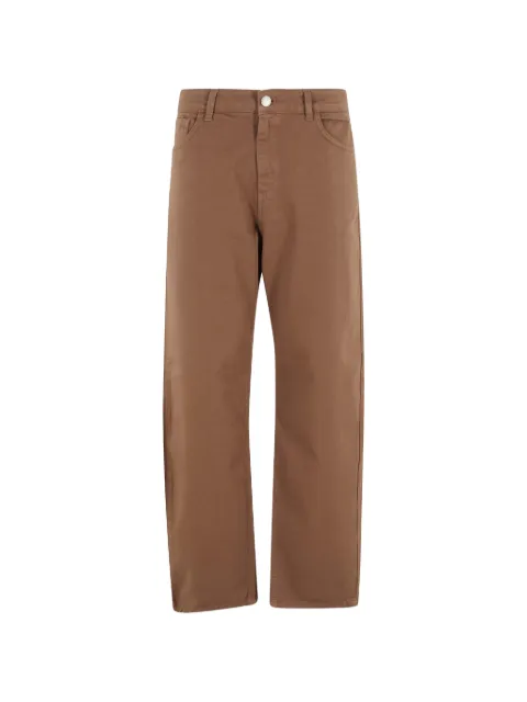 Federica Tosi tapered-leg jeans Brown 4081041358