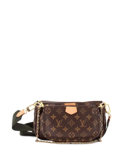 Louis Vuitton Pre-Owned Multi Pochette Accessoires Monogram Canvas crossbody bag Brown A4255DPXHJCBJC4V