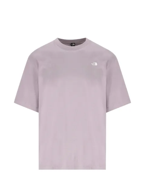 The North Face logo-embroidered T-shirt Purple NF0A8EVW
