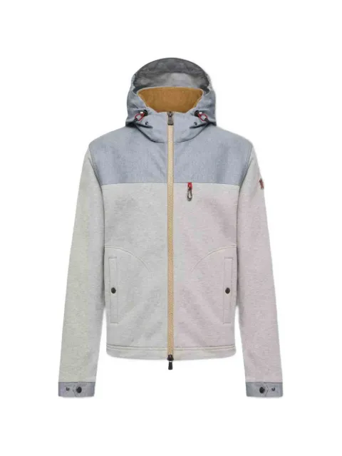 Moncler Grenoble hooded zip sweater Grey L10978G000048098U