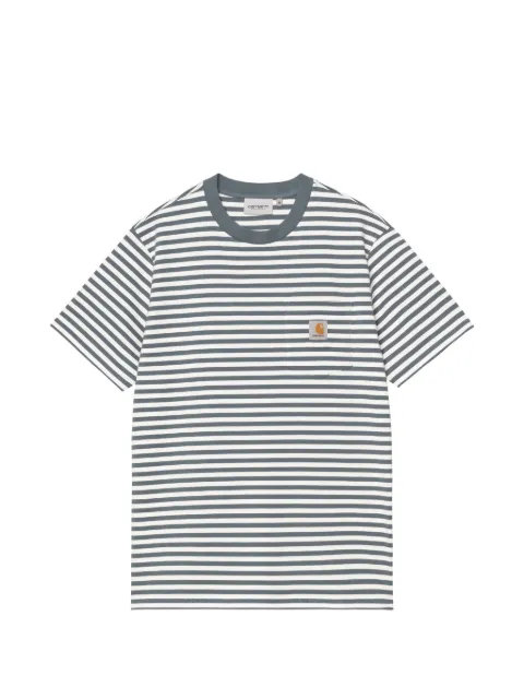 Carhartt WIP striped T-shirt Grey I036179