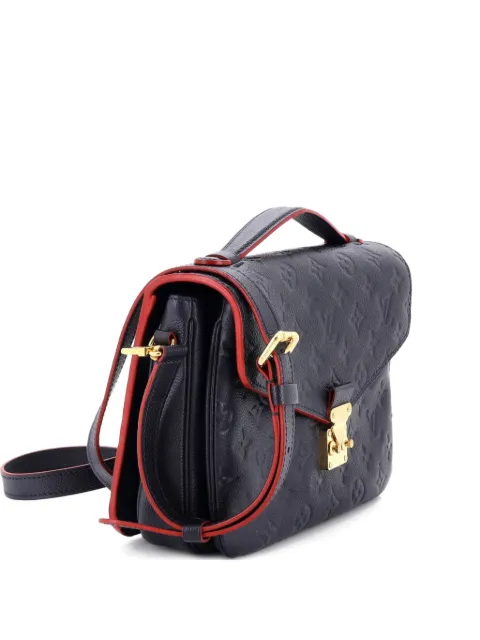 Louis Vuitton Pre-Owned Pochette Metis Monogram Empreinte Leather crossbody bag Blue 5XRW78KLFNRN6L3Y