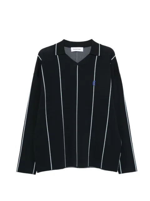 Études Studio striped long-sleeve sweatshirt Blue E26MPKNI67144