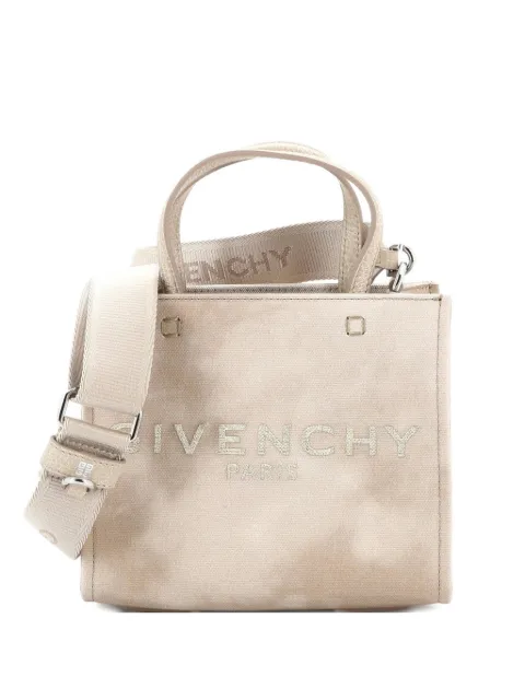Givenchy Pre-Owned G- Canvas Mini tote bag Neutrals 0YLXKIEHQ0SXMYPT