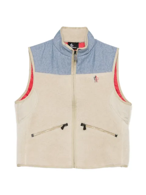 Moncler Grenoble Teddy & Chambray gilet Neutrals L10988G0000289AGK