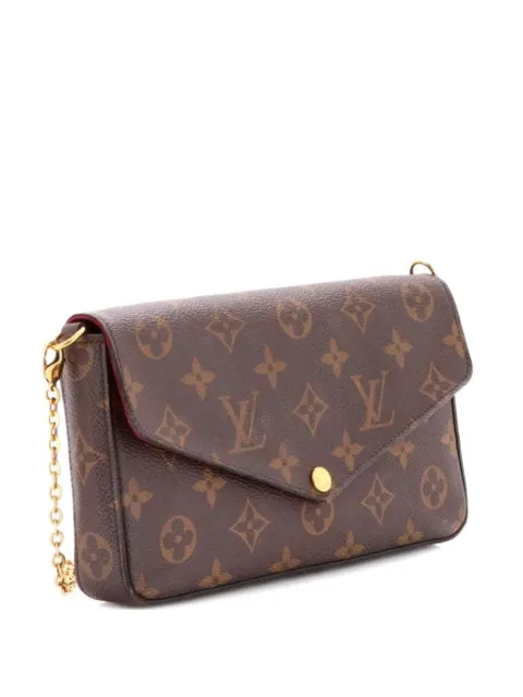 Louis Vuitton Pre-Owned Felicie Pochette Monogram Canvas crossbody bag Brown C7Y5N6PFFSPXXZK0