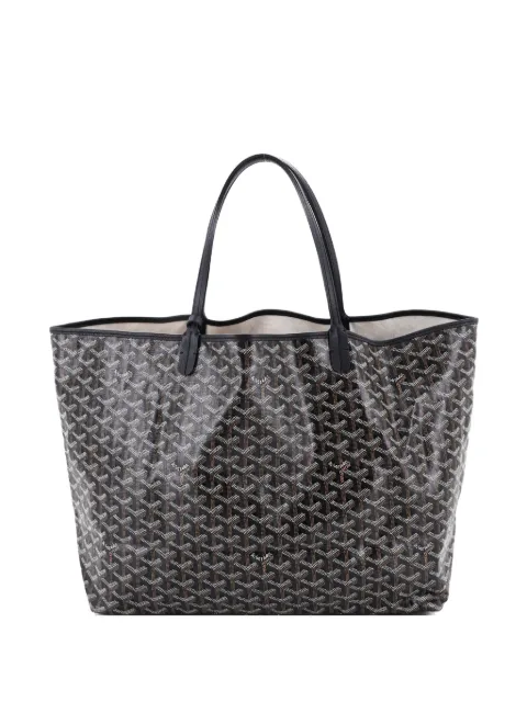 Goyard Pre-Owned Saint Louis Coated Canvas GM tote bag Black 4Y2YHJ7PHXZJWTLI