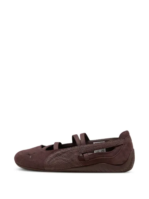PUMA Speedcat strap ballet sneakers Brown 40770601