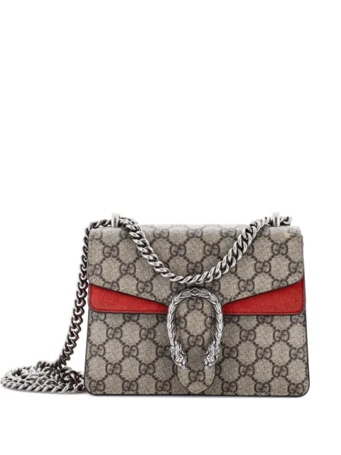 Gucci Pre-Owned Dionysus Bag GG Coated Canvas Mini crossbody bag Brown BLRGW3CUYKBUK31S