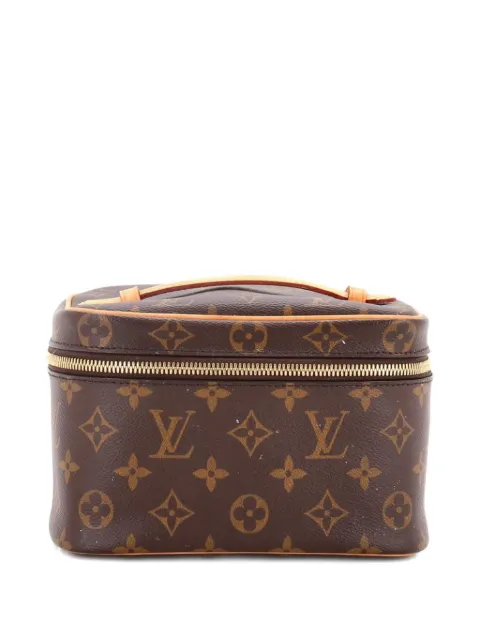 Louis Vuitton Pre-Owned Nice Vanity Case Monogram Canvas Mini pouch Brown 6ZOFCFI81Z5JA1HS