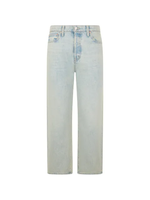 MOTHER faded straight-leg jeans Blue 14481085A