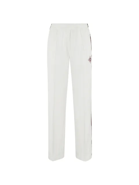 Casablanca logo side stripe track pants White WSP26TR42701