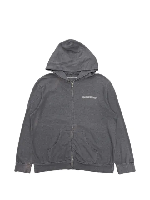 Chrome Hearts Matty Boy zip-up hoodie Grey CHRM0793