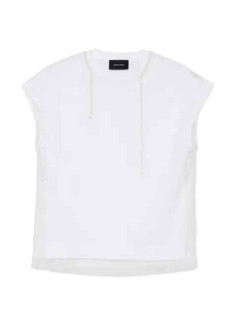 Simone Rocha round-neck T-shirt White 5404B0553