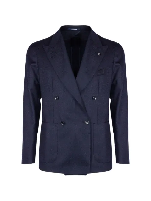 Tagliatore double-breasted blazer Blue GWARNER2DK120187