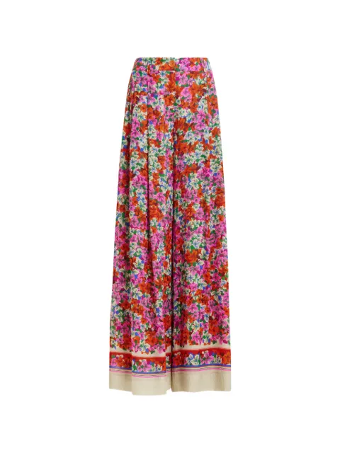 Essentiel Antwerp floral trousers Red JOEK