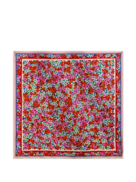 Essentiel Antwerp floral-print scarf Pink JABER