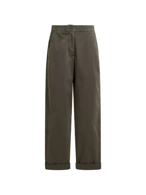 Essentiel Antwerp elasticated-waist trousers Green JARNE