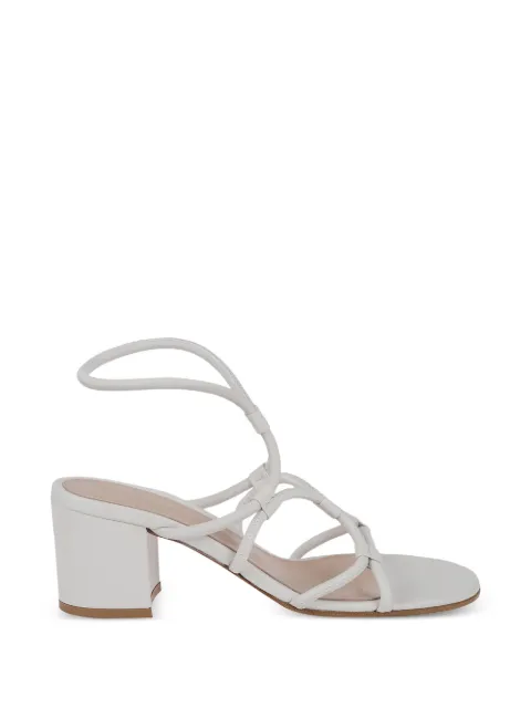 Gianvito Rossi Cage strappy sandals White G3260160RICNAP