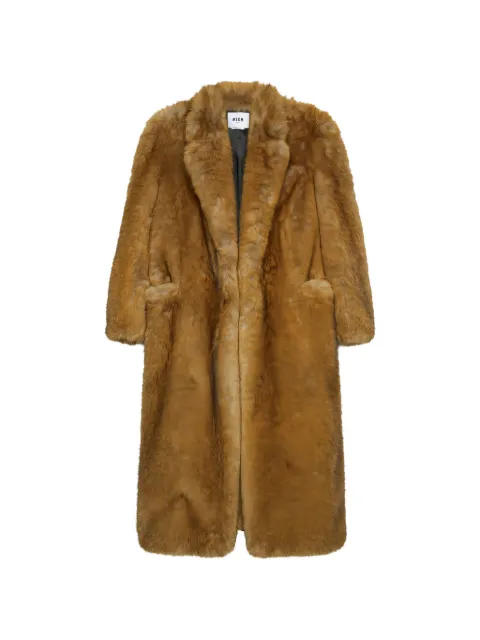 MSGM pocket coat Brown 3942MDC09257822
