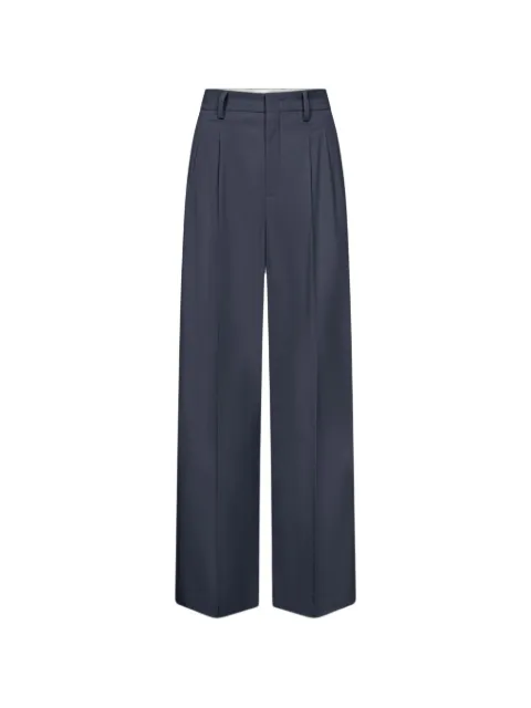 ROSSI Noa pleated trousers Blue 0070046917