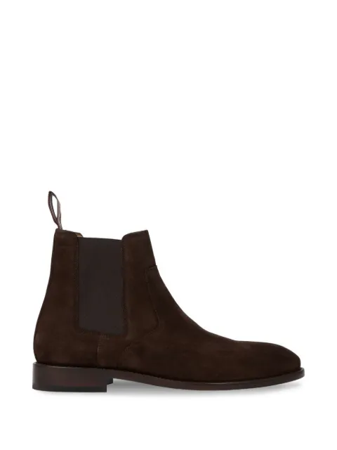 Paul Smith elastic-panels suede boots Brown M1SLWS02PSUE