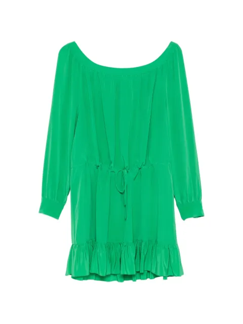 Moschino Pre-Owned 2000s ruffle dress Green MO450AMV