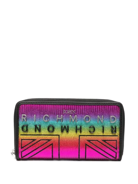 John Richmond logo-plaque wallet Pink RWP21305PFDG