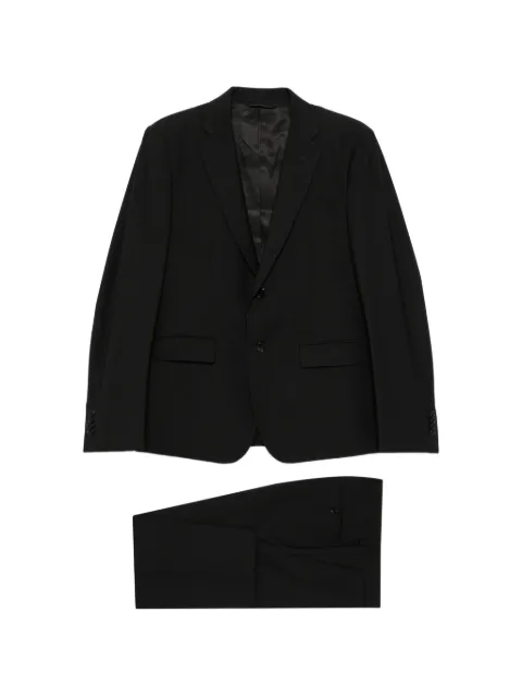 Brian Dales long-sleeve buttoned suit Black JK4280GA81