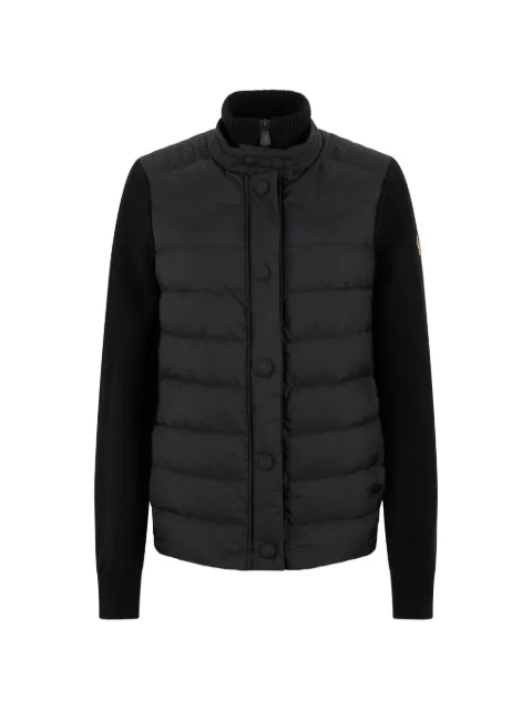 Moncler Grenoble quilted panelled top Black K20919B00016A9462