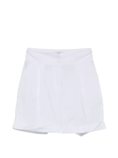 Twenty Easy Kaos pleated turn-up shorts White NP3TZ046
