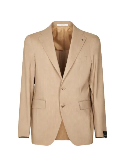 Tagliatore notch-lapel single-breasted jacket Neutrals 2SVS22B11PE080016A3052724