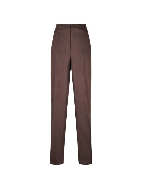 Tagliatore pinstripe-pattern trousers Brown PADIMAA40005M10781348
