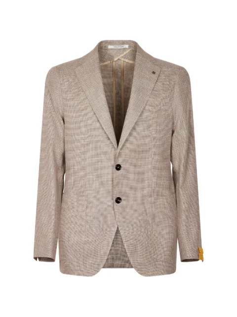 Tagliatore textured-finish blazer Neutrals 1SMC22KPE340346ET966727
