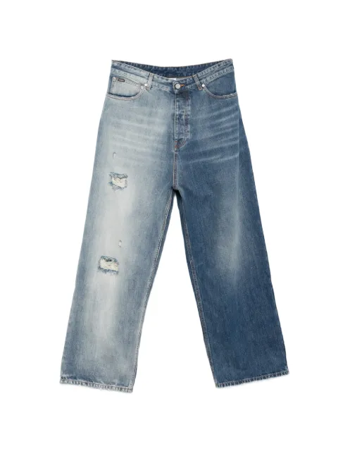 VETEMENTS distressed jeans Blue ME76DP079LN