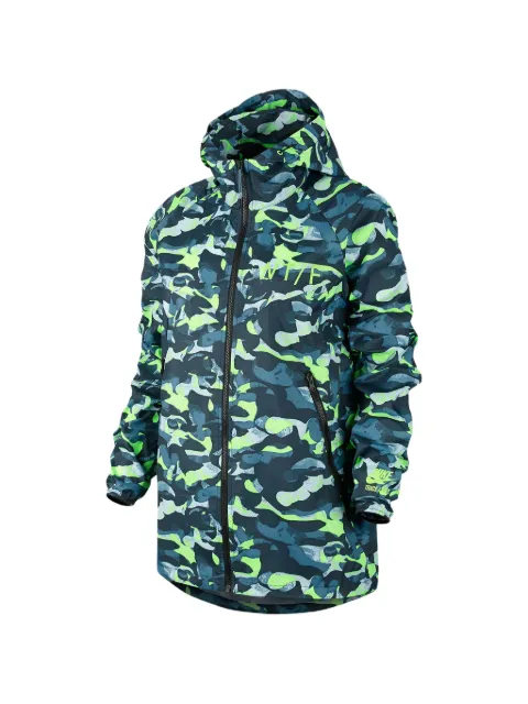 Nike camouflage windrunner jacket Blue 687611