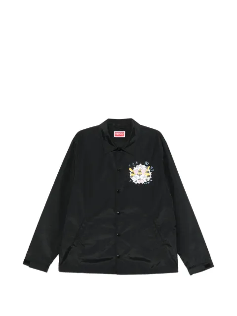 Kenzo buttoned shirt jacket Black FG55BL0619NI