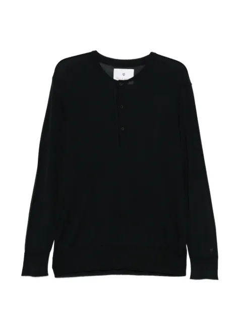 SEVEN GAUGE buttoned knitted cardigan Black PUL0127