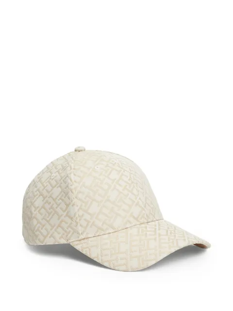 Tommy Hilfiger monogram jacquard cap Neutrals AW0AW18058