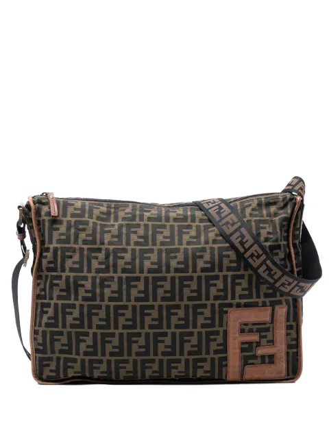 Fendi Pre-Owned 2000-2010 Zucca Canvas crossbody bag Brown EAG3DP4GI82W4QKL