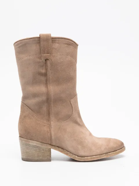 curiositè leather cowboy boots Neutrals 2808