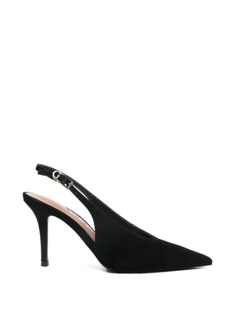GUESS USA Primo suede slingback pumps Black FLPPRISUE05